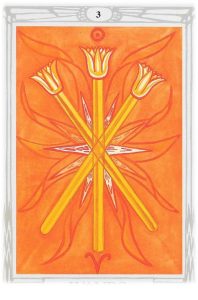 three of wands