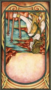 three of wands