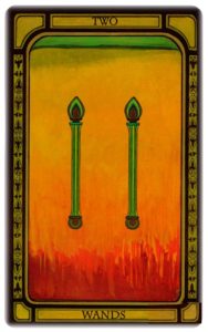 two of wands