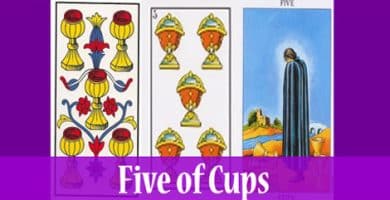 five of cups