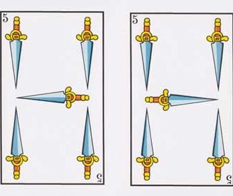 Significado Cinco de Espadas | Carta 5 Tarot Baraja Española, Marsella o Rider