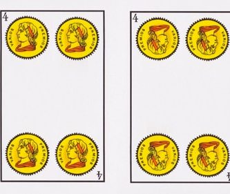 Significado Cuatro de Oros | Carta 4 Tarot Baraja Española, Marsella o Rider