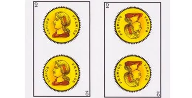 Significado Dos de Oros | Carta 2 Tarot Baraja Española, Marsella o Rider