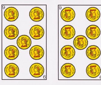 Significado Nueve de Oros | Carta 9 Tarot Baraja Española, Marsella o Rider