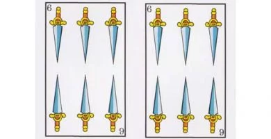 Significado Seis de Espadas | Carta 2 Tarot Baraja Española, Marsella o Rider