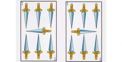 Significado Siete de Espadas | Carta 7 Tarot Baraja Española, Marsella o Rider
