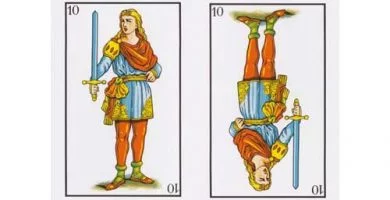 Significado Sota de Espadas | Carta 10 Tarot Baraja Española, Marsella o Rider