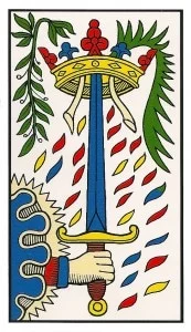 1 as de espadas tarot marsella de alejandro jodorowsky