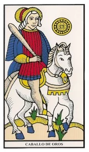 11 caballo de oros tarot marsella de alejandro jodorowsky