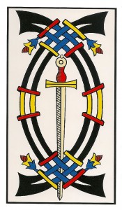 5 cinco de espadas tarot marsella de alejandro jodorowsky