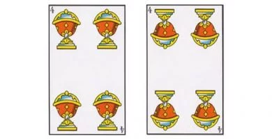 Significado Cuatro de Copas | Carta 4 Tarot Baraja Española, Marsella o Rider