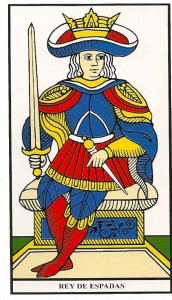 12 rey de espadas tarot marsella de alejandro jodorowsky