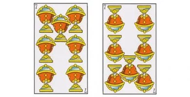 Significado Siete de Copas | Carta 7 Tarot Baraja Española, Marsella o Rider