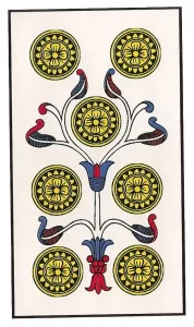 7 siete de oros tarot marsella de alejandro jodorowsky