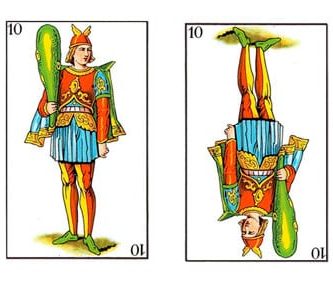 Significado Sota de Bastos | Carta 10 Tarot Baraja Española, Marsella o Rider