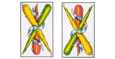 Significado Tres de Bastos | Carta 3 Tarot Baraja Española, Marsella o Rider