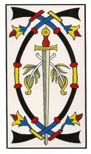 3 tres de espadas tarot marsella de alejandro jodorowsky