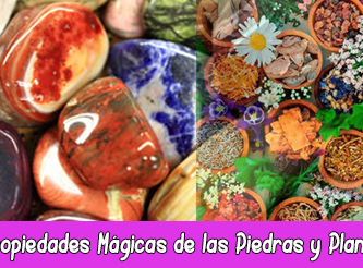 Propiedades Mágicas de las Piedras y Plantas