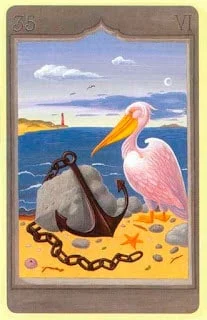 Significado el Ancla tarot Lenormand
