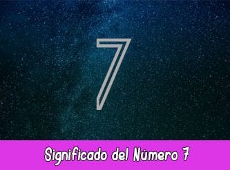Significado del número 7 en la Numerología