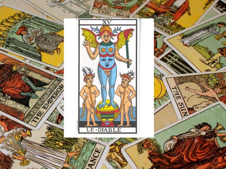 El Carro Y El Diablo Tarot