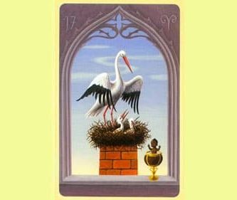 La Cigüeña | Tarot Lenormand Significado y Combinaciones