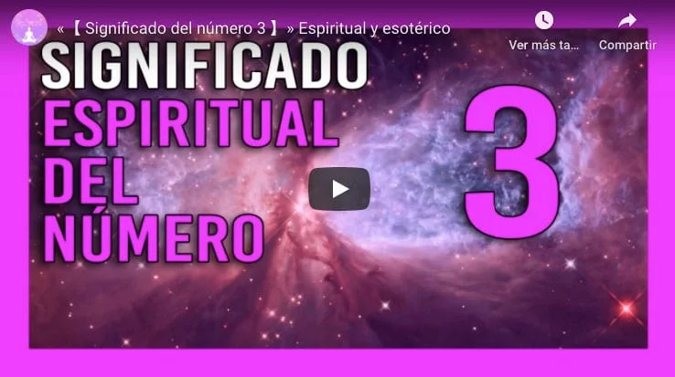 significado espiritual numero 3