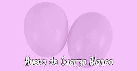 Huevo de Cuarzo Blanco Huevo de Cuarzo Blanco