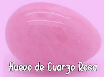 Huevo de Cuarzo Rosa
