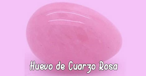 Huevo de Cuarzo Rosa