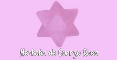 Merkaba de Cuarzo Rosa