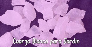 Piedras de Cuarzo Blanco para Decoración y Jardín