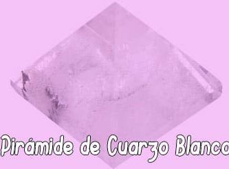 Pirámide de Cuarzo Blanco