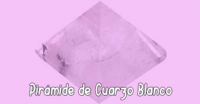 Pirámide de Cuarzo Blanco
