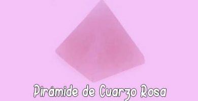 Pirámide de Cuarzo Rosa
