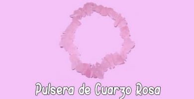 Pulsera de Cuarzo Rosa