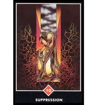 Tarot Osho Zen – 10 de Fuego : Represión