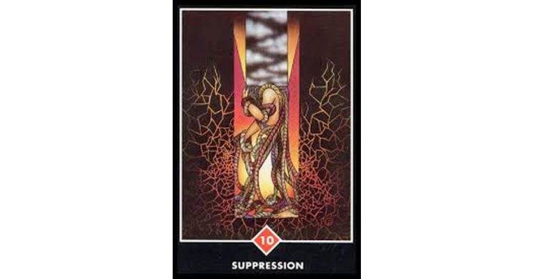 Tarot Osho Zen – 10 de Fuego : Represión