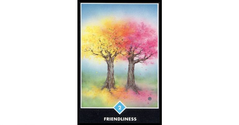 Tarot Osho Zen – 2 de Agua : Amigabilidad