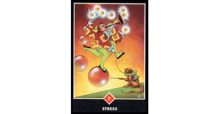 Tarot Osho Zen – 7 de Fuego : Estrés