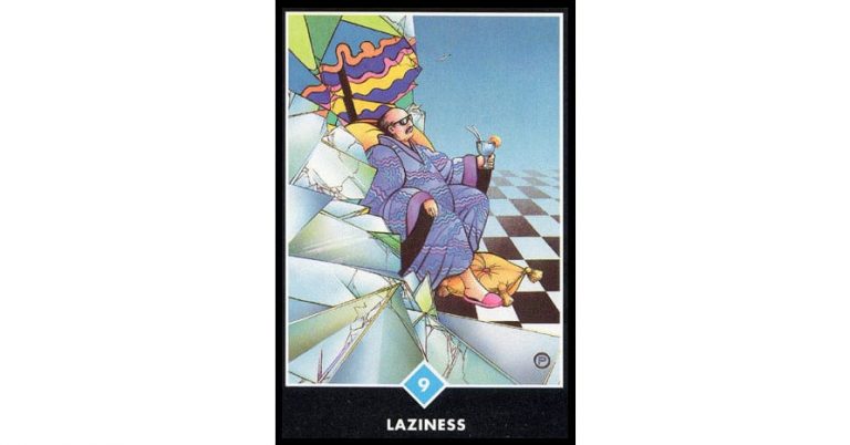 Tarot Osho Zen – 9 de Agua : Pereza