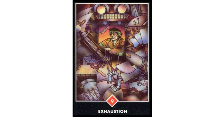 Tarot Osho Zen – 9 de Fuego : Agotamiento