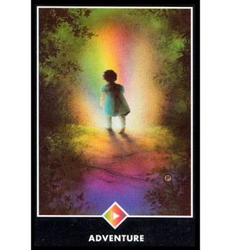 Tarot Osho Zen – Paje de Arco Iris: Aventura