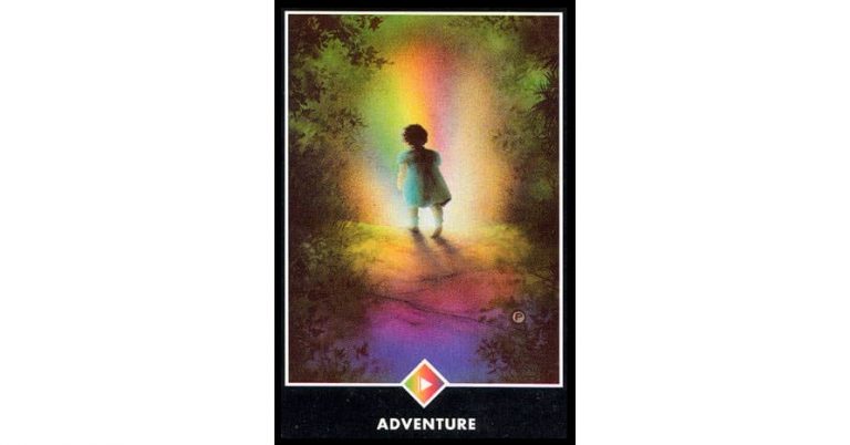 Tarot Osho Zen – Paje de Arco Iris: Aventura