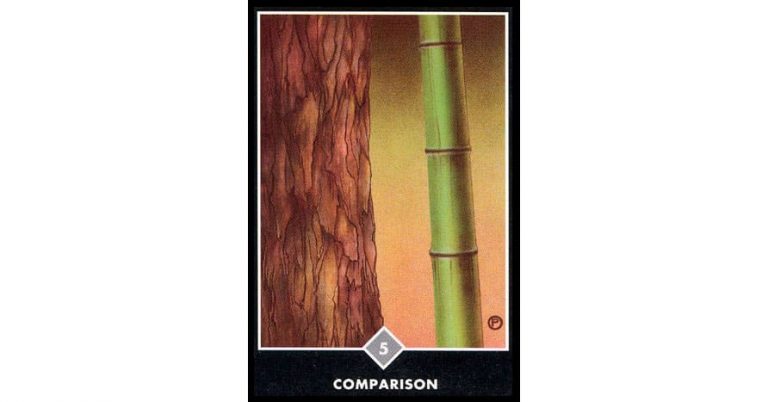 Tarot Osho Zen – 5 de Nubes : Comparación
