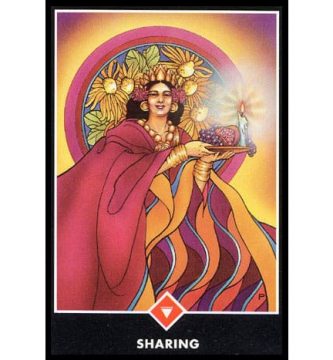 Tarot Osho Zen – Reina de Fuego : Compartir