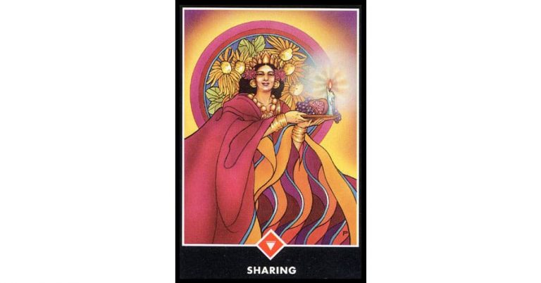 Tarot Osho Zen – Reina de Fuego : Compartir