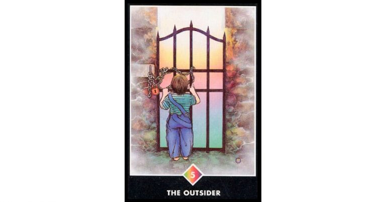 Tarot Osho Zen – 5 de Arco Iris : El Extraño