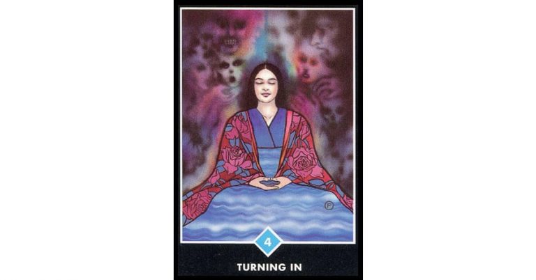 Tarot Osho Zen – 4 de Agua : Hacia Dentro