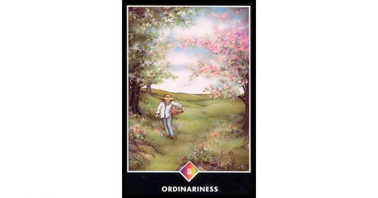 Tarot Osho Zen – 8 de Arco Iris : Lo Simple y Lo Ordinario